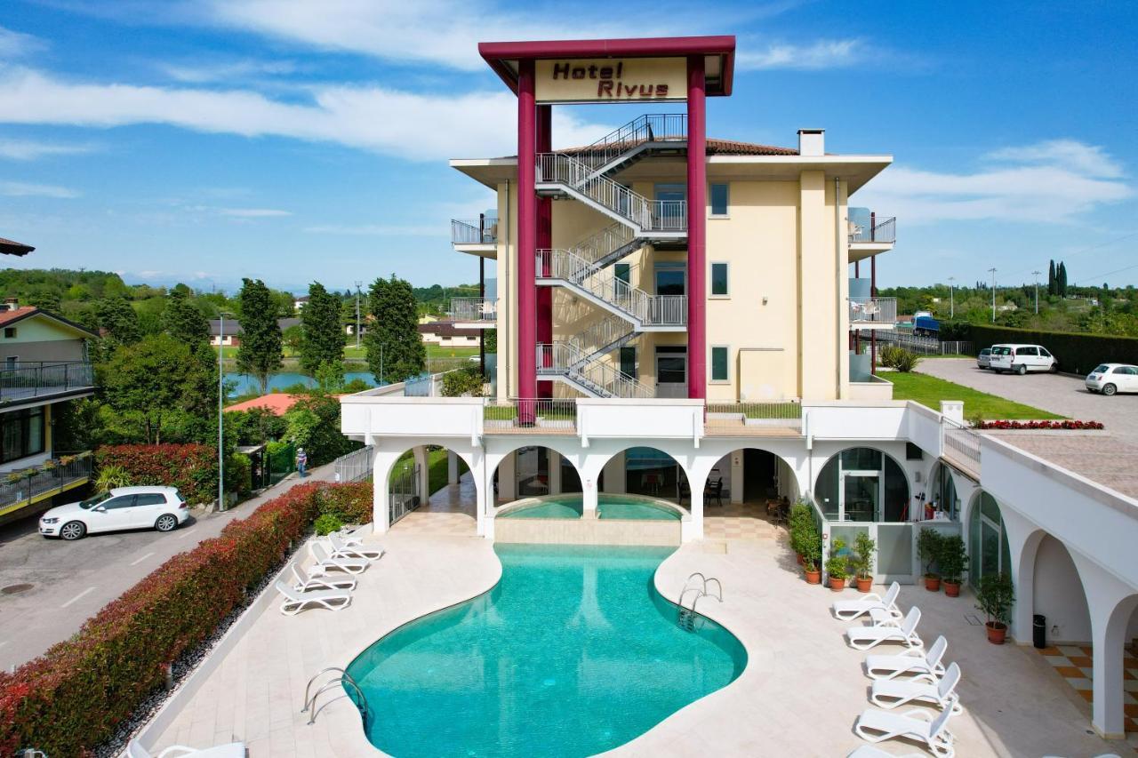 Hotel Rivus Peschiera del Garda Exteriör bild